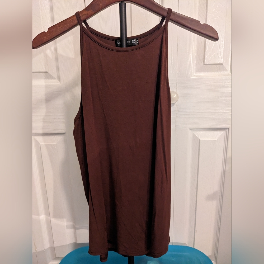 🖤LouKeith long flowy tank brown size M